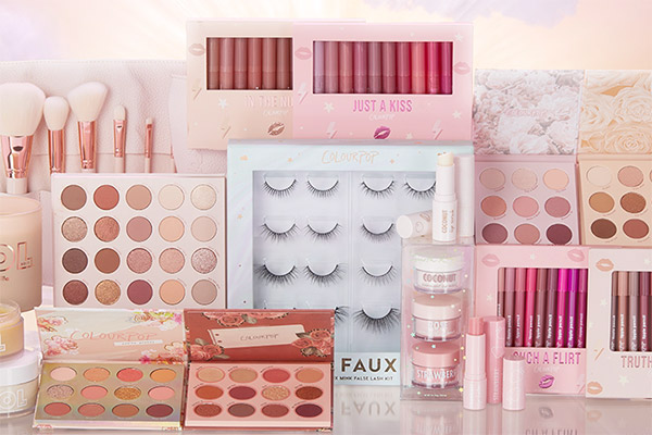 Colourpop 卡拉泡泡官网黑五全场7折，部分单品3折闪促，新品上线