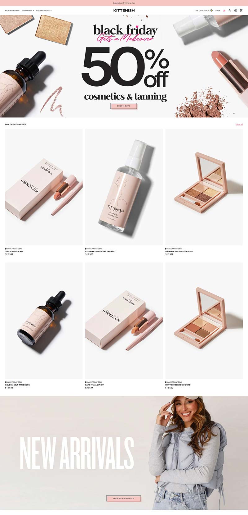 Kittenish 美国休闲女装品牌购物网站