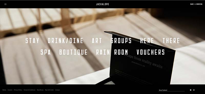 Jackalope Hotels 美国角兔豪华酒店预定网站