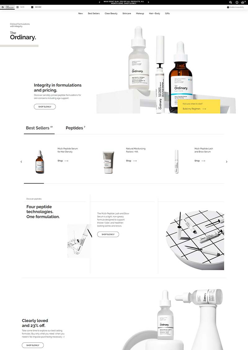 The Ordinary 加拿大美妆护肤品牌购物网站