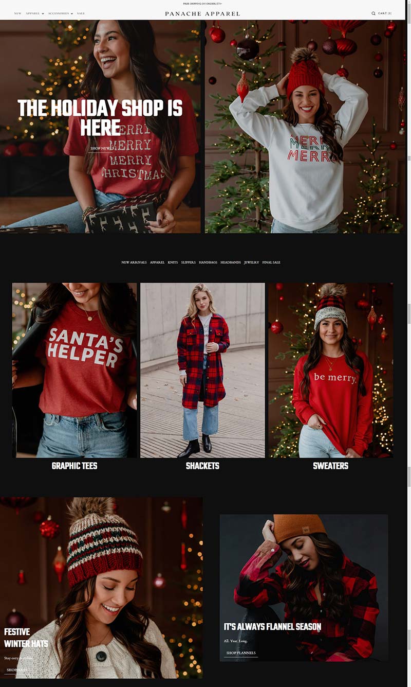 Panache Apparel 美国女性配饰品牌购物网站