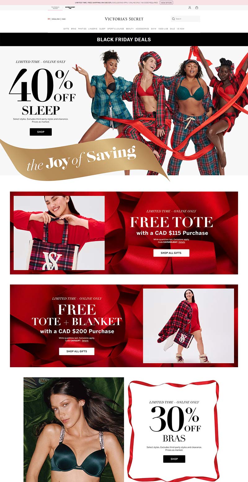 Victoria's Secret CA 维多利亚的秘密加拿大官网