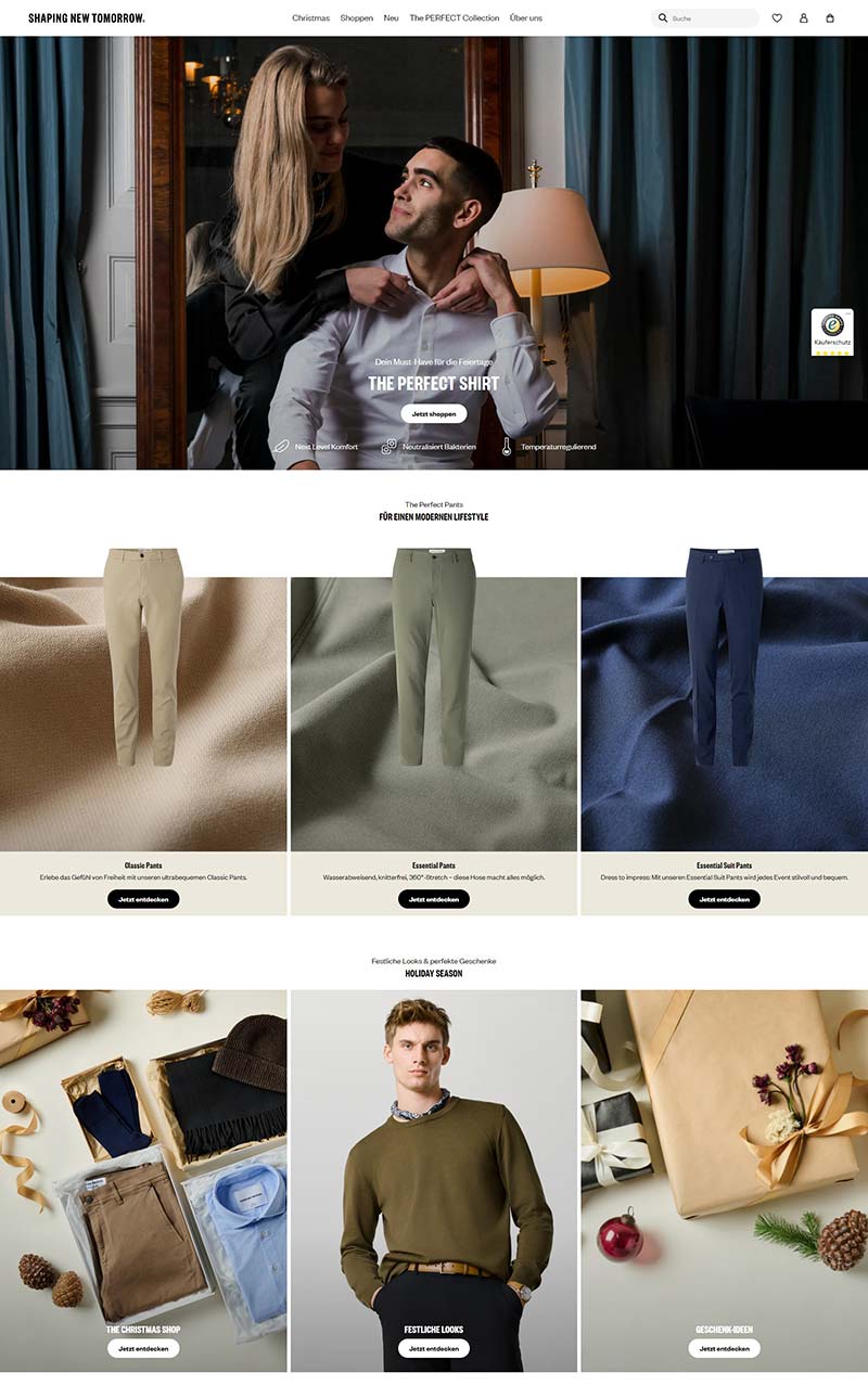 Shaping New Tomorrow 德国男性时装品牌购物网站