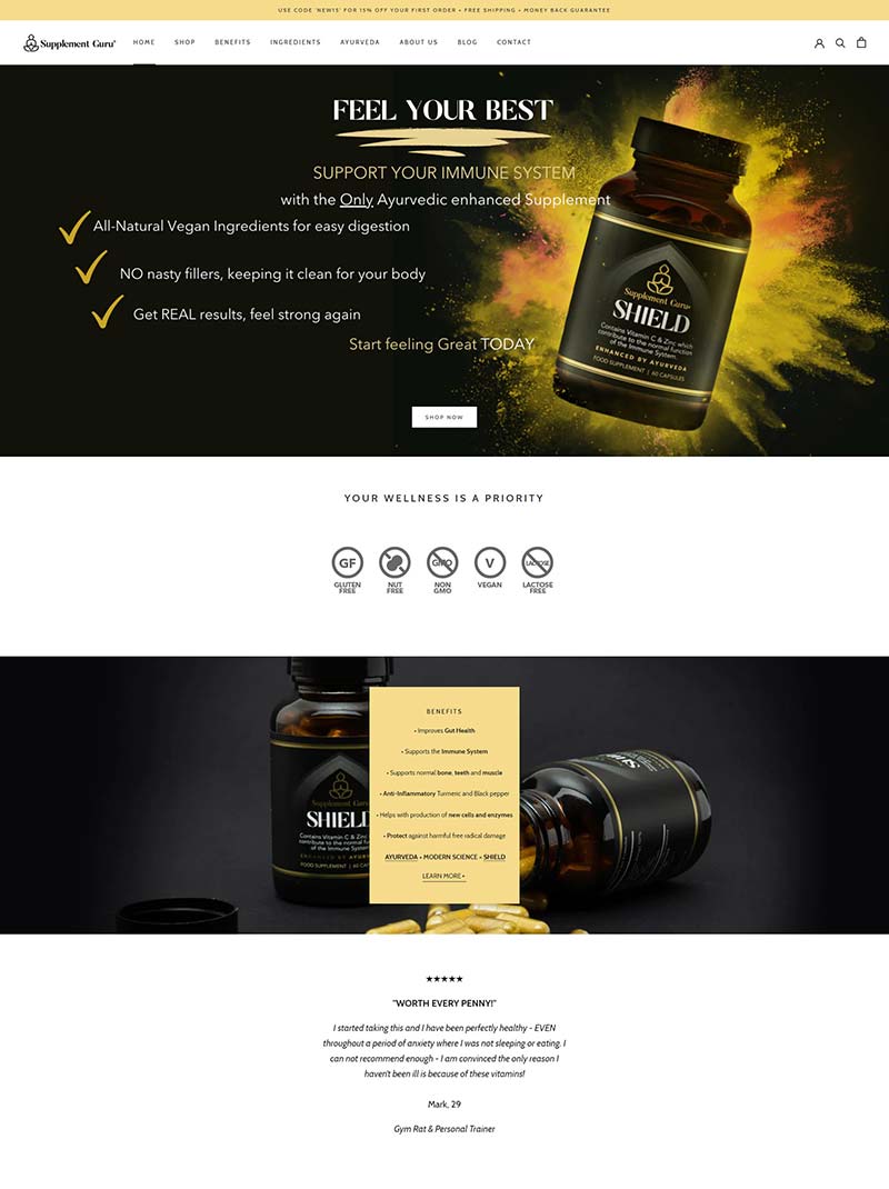 Supplement Guru 英国营养补充剂购物网站