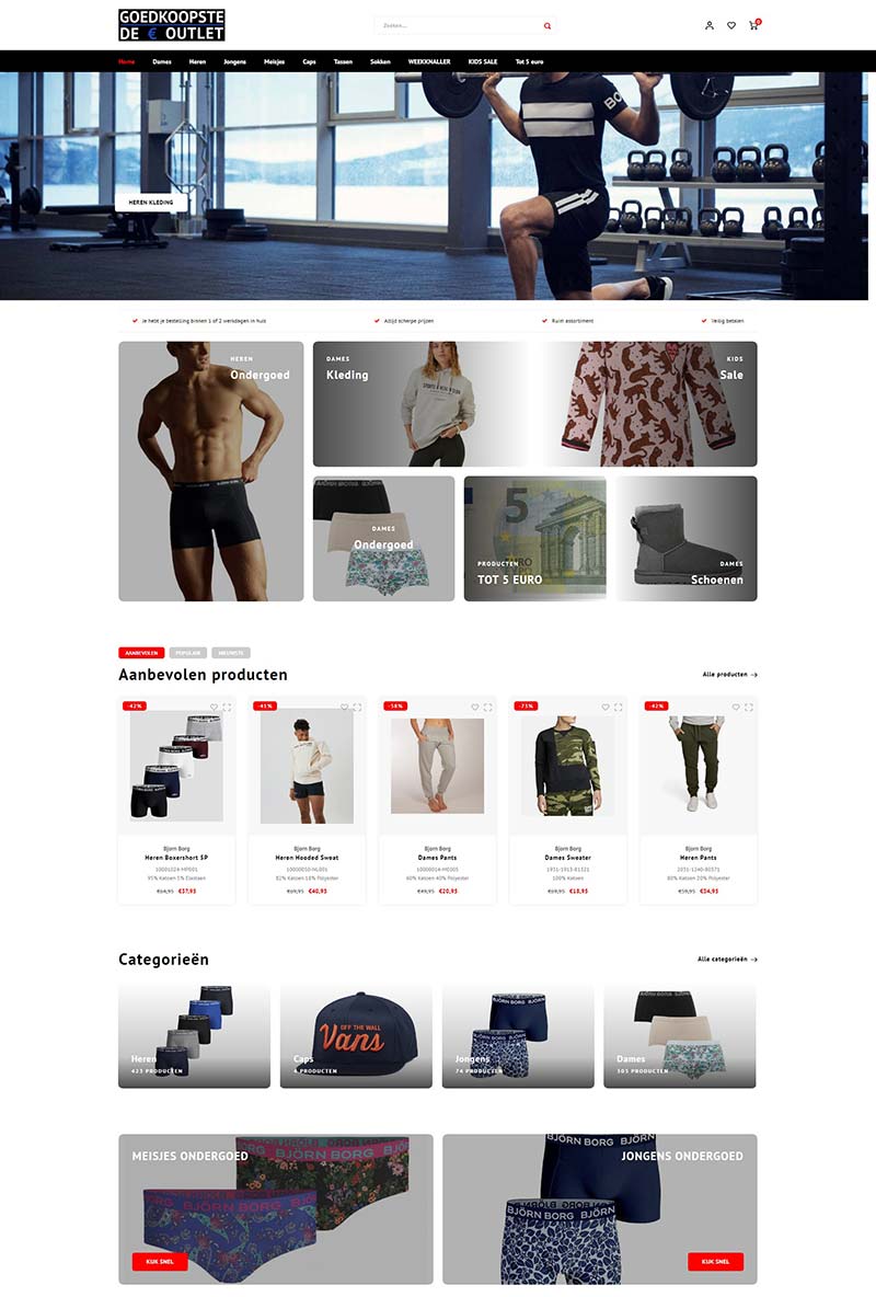 De Goedkoopste Outlet 荷兰运动服饰品牌购物网站