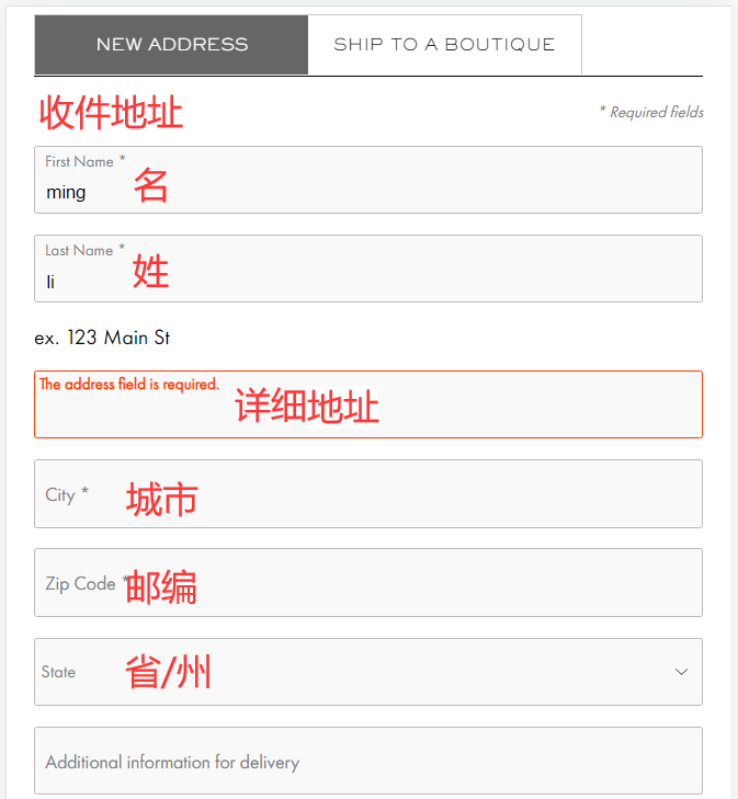 Chloe official website shipping address