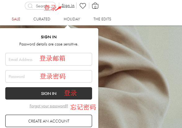 Charles & Keith official website login account