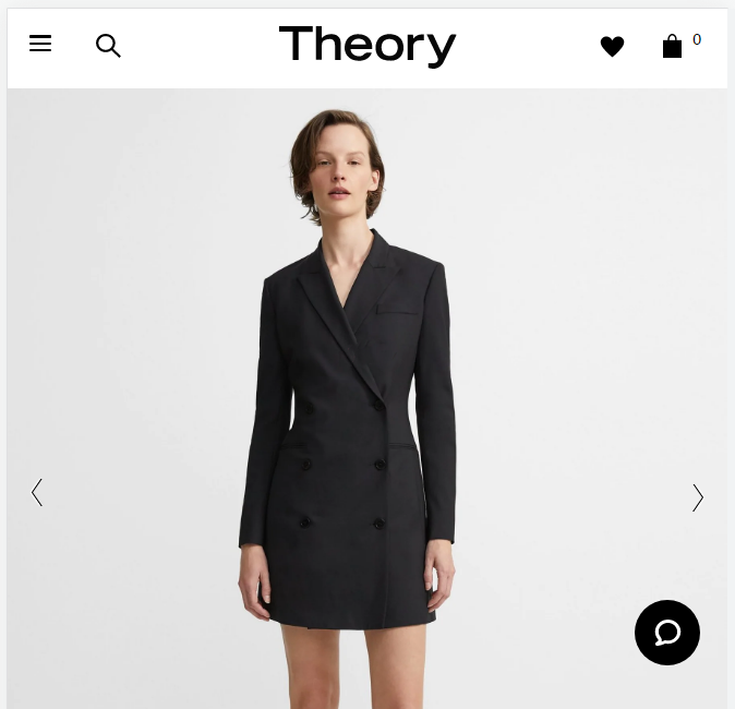 Theory US official website select items