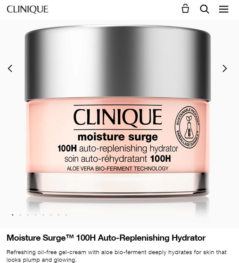 Clinique UK Official Website Product Selection