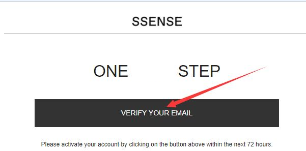 SSENSE official website account activation