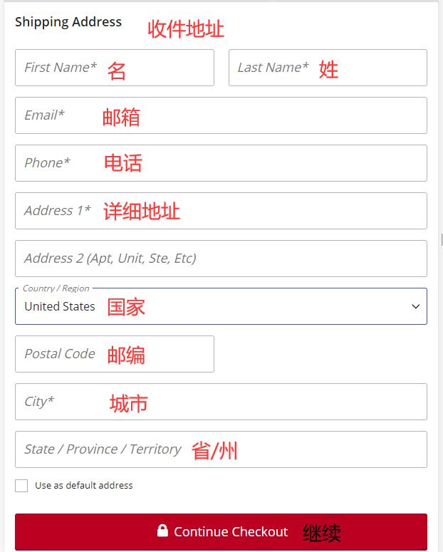 MLB Shop US official website shipping address