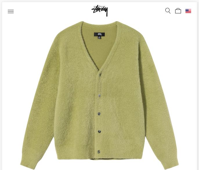 Stussy US official website selecting items