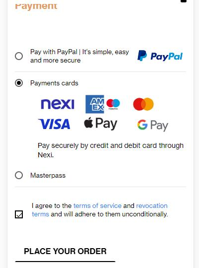 ilDuomo official website payment methods