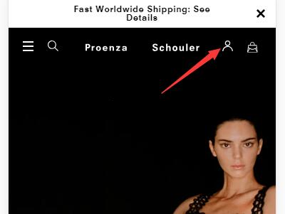 Proenza Schouler official website login and register