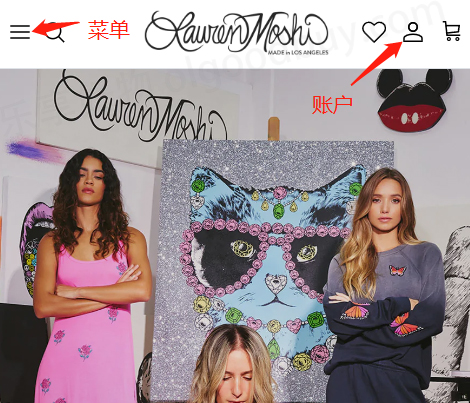 Lauren Moshi US official website account