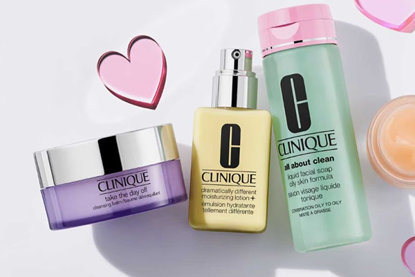 Clinique 倩碧官网情人节全场护肤无门槛75折，满赠2重礼