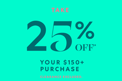 Saks OFF 5TH 官网现有满$150额外7.5折促销，全员参与