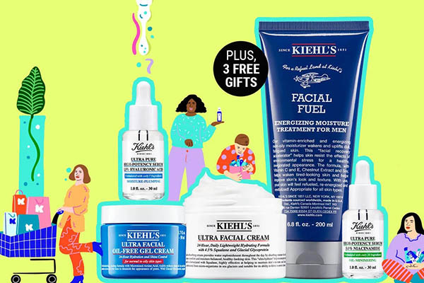 Kiehl's 科颜氏美国官网全场单品75折+满赠好礼