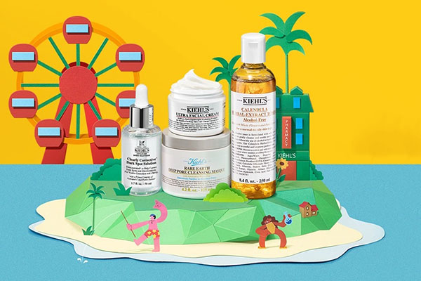 Kiehl's 科颜氏官网全场无门槛7折促销，满额免邮