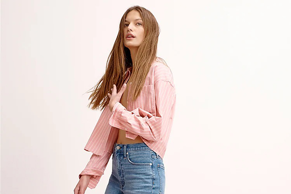 Madewell 美国官网早秋新款服饰全场额外7折促销，会员免邮