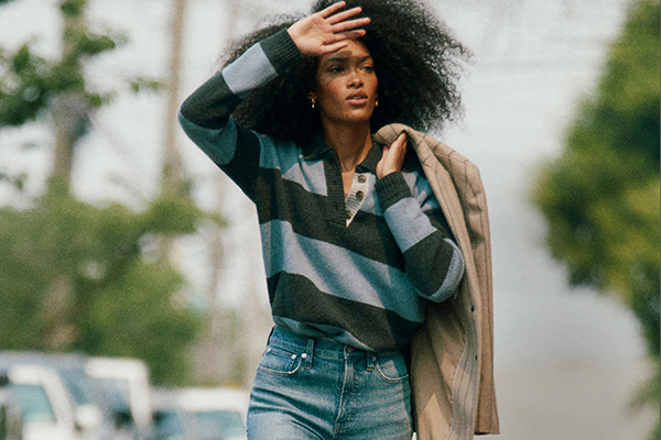 Madewell 美国官网现折扣区额外7.5折促销，会员免邮