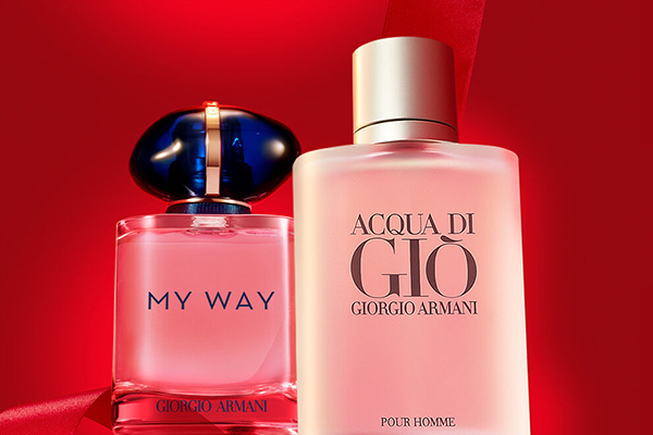 Giorgio Armani 阿玛尼美妆官网现有双十一全场75折促销，满额免邮
