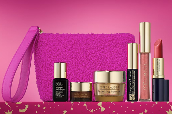 Estee Lauder 雅诗兰黛美国官网现满$75送7件套礼包+满$135送正装小银瓶，可换购圣诞礼包